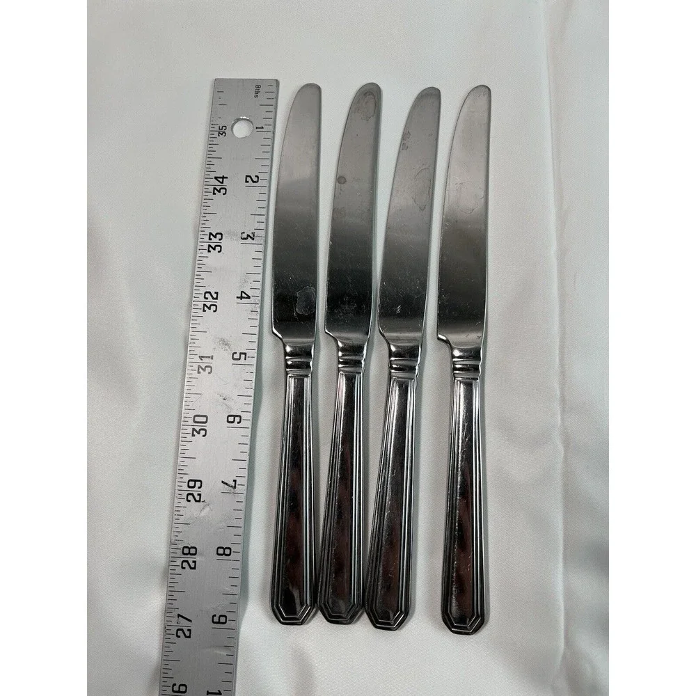 Oneida Stainless‎ 9” Dinner Knives Set Of 4